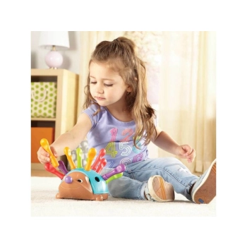 Gra Edukacyjny Wesoły Jeżyk, Jeż - Nauka Kolorów, Liczenia Kolorowe Kolce