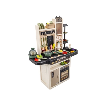 Multifunkcyjna Kuchnia Z Jajowarem - Para I Dźwięk BEŻOWO-SZARA