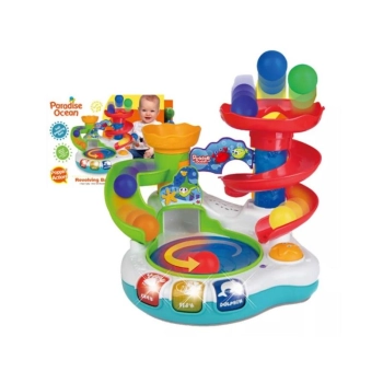 Interaktywna Fontanna Piłek Tor Kulkowy Muzyka, Piłeczki NOWOŚĆ Wodny Świat