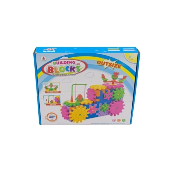 Klocki Edukacyjne, Konstrukcyjne 78 Elementów Ciuchcia