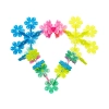 Klocki Konstrukcyjne, Rzepy, Kreatywne Rzepki Czepki Płatki Śniegu ok. 2500 Sztuk 3,1CM