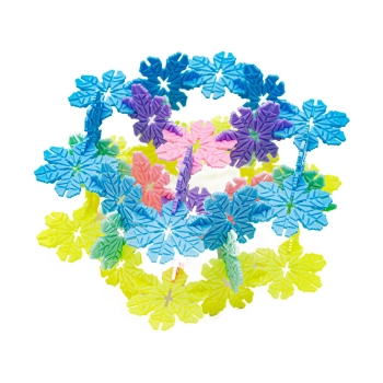 Klocki Konstrukcyjne, Rzepy, Kreatywne Rzepki Czepki Płatki Śniegu ok. 2500 Sztuk 3,1CM