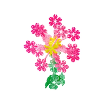 Klocki Konstrukcyjne, Rzepy, Kreatywne Rzepki Czepki Płatki Śniegu ok. 2500 Sztuk 3,1CM