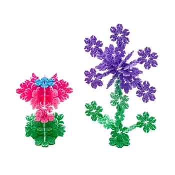 Klocki Konstrukcyjne, Rzepy, Kreatywne Rzepki Czepki Płatki Śniegu ok. 2500 Sztuk 3,1CM