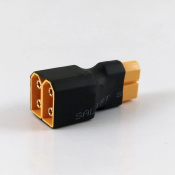 MSP Adapter - rozdzielacz XT-60 (wtyk) - 2x XT-60 (gniazdo), scalony