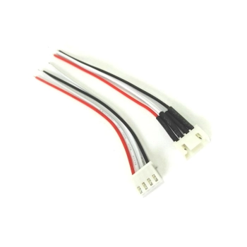 Złącze balansera XH 3S Komplet gniazdo + wtyk z przewodami