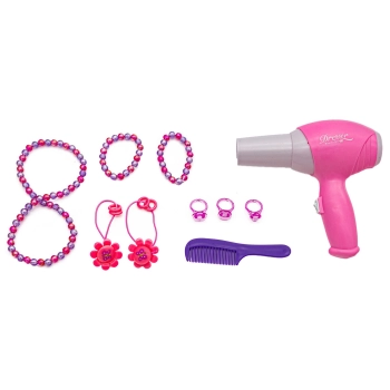 Toaletka dla Małej Księżniczki - dźwięki, światło, akcesoria, gniazdo MP3