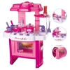 Kuchnia z piekarnikiem różowa - dźwięki, światło, akcesoria