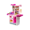 Multifunkcyjna Kuchnia Z Płytą Gazową I Panelem Dotykowym Różowa