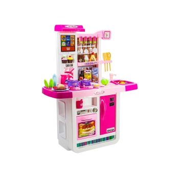 Multifunkcyjna Kuchnia Z Płytą Gazową I Panelem Dotykowym Różowa