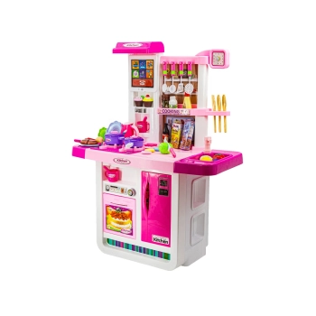 Multifunkcyjna Kuchnia Z Płytą Gazową I Panelem Dotykowym Różowa