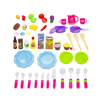 Multifunkcyjna Kuchnia Z Płytą Gazową I Panelem Dotykowym Różowa