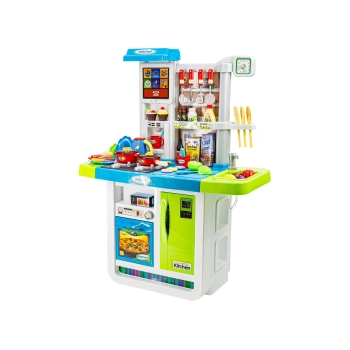 Multifunkcyjna Kuchnia Z Płytą Gazową I Panelem Dotykowym Niebieska