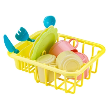 Zlewozmywak Z Kranem, Zlew Do Mycia Naczyń + Akcesoria NIEBIESKI