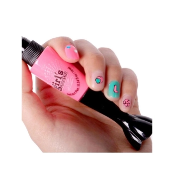 Zestaw do stylizacji paznokci, Manicure, Lakiery, Suszarka + Akcesoria