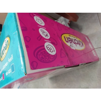 Multifunkcyjna Kuchnia Z Płytą Gazową I Panelem Dotykowym Różowa Przecena 1