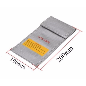 Torba ochronna na akumulatory Lipo Safe Mini 100x200mm Pomarańczowa