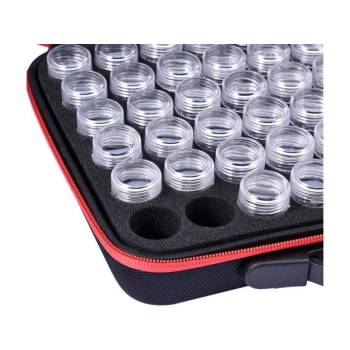 Akcesoria Haft Diamentowy, Etui + 60 Pojemników + Akcesoria Zestaw Do Diamond Painting