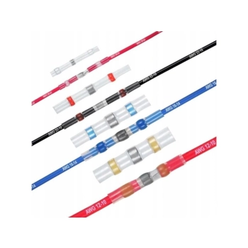 Złączka, Rurka, Koszulka Termokurczliwa Z Cyną, Złącza Lutownicze Zestaw 250 sztuk