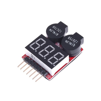 BUZZER Miernik Wskażnik napięcia z wyświetlaczem (regulowany)