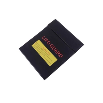 Torba ochronna na akumulatory Lipo Safe 18x23 cm Czarna