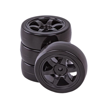 KOŁA Do Dużego Samochodu Do Driftu, Komplet Kół, Zestaw 4 Szt. Gładkie - Do Driftu