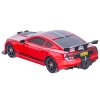DUŻY Samochód Do Driftu Auto RC Drift 1:16 2,4 GHz PARA DYM Mustang 4WD Czerwony LED