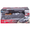 DUŻY Samochód Do Driftu Auto RC Drift 1:16 2,4 GHz PARA DYM Czarny Dodge 4WD LED