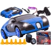 Samochód Do Driftu, Auto RC Drift 1:24 2,4 GHz 4WD CZARNO-NIEBIESKIE BUGATTI