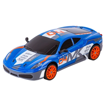 Samochód Do Driftu, Auto RC Drift 1:24 2,4 GHz 4WD NIEBIESKIE FERRARI