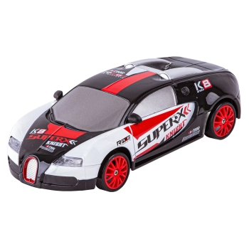 Samochód Do Driftu, Auto RC Drift 1:24 2,4 GHz 4WD CZARNO-BIAŁE BUGATTI
