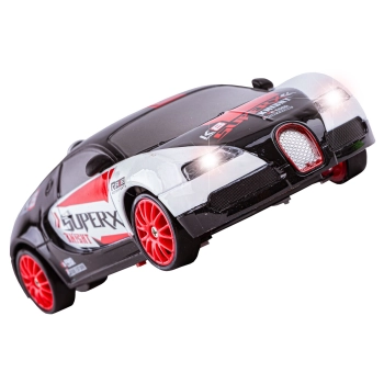 Samochód Do Driftu, Auto RC Drift 1:24 2,4 GHz 4WD CZARNO-BIAŁE BUGATTI
