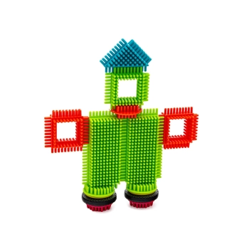 Klocki Konstrukcyjne, Wafle, Jeżyki, Grzebyki 90 elementów