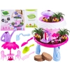 RÓŻOWY Zestaw Małego Ogrodnika UPRAWA Nawilżacz do roślin, Domek Dla Lalek, Stolik, Doniczka Na Rośliny