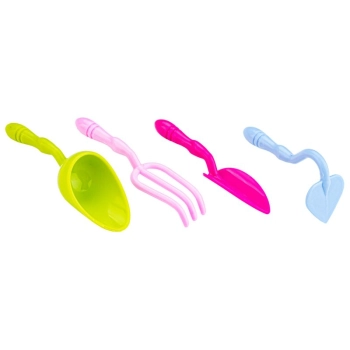 RÓŻOWY Zestaw Małego Ogrodnika UPRAWA Nawilżacz do roślin, Domek Dla Lalek, Stolik, Doniczka Na Rośliny