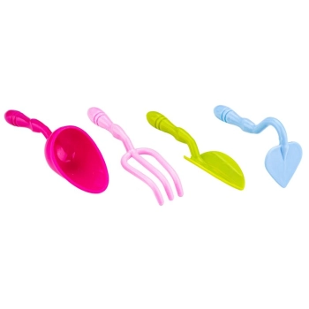 NIEBIESKI Zestaw Małego Ogrodnika UPRAWA Nawilżacz do roślin, Domek Dla Lalek, Doniczka Na Rośliny