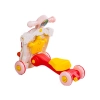 Pchacz, Chodzik 4w1 Stolik Edukacyjny Rowerek Hulajnoga Różowy