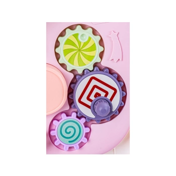 Chodzik Edukacyjny, Muzyczny Pchacz, Stolik BIAŁO-RÓŻOWY