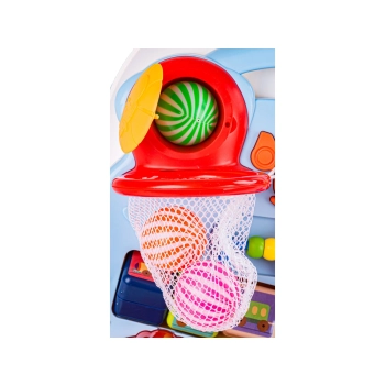 Chodzik Edukacyjny, Muzyczny Pchacz, Stolik BIAŁO-BŁĘKITNY