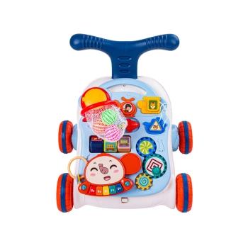 Chodzik Edukacyjny, Muzyczny Pchacz, Stolik BIAŁO-BŁĘKITNY