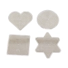 Szablon Do Prasowanek, Podstawka 4 Wzory, Kształty, KOŁO KWADRAT SERCE GWIAZDKA Prasowanka Koraliki Do Prasowania