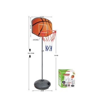 Koszykówka Zestaw Do Gry W Koszykówkę Kosz + Piłka