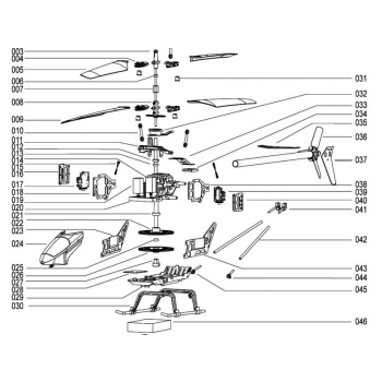 F628-008 Lower Grip Set - Głowica Dolna