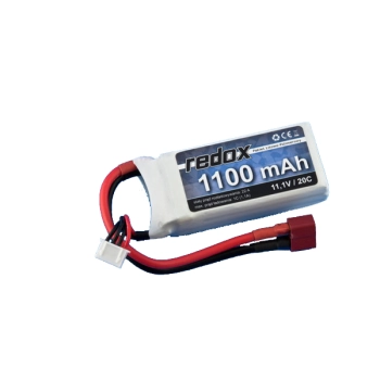 Pakiet LiPo Redox 1100 mAh 11,1V 20C