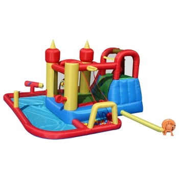 Wodne Szaleństwo 9w1 Dmuchaniec Zamek Dmuchany HappyHop Zjeżdzalnia Trampolina