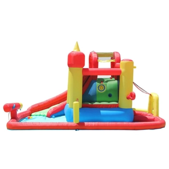 Wodne Szaleństwo 9w1 Dmuchaniec Zamek Dmuchany HappyHop Zjeżdzalnia Trampolina