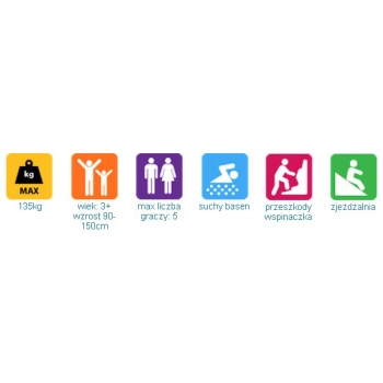 Wodne Szaleństwo 9w1 Dmuchaniec Zamek Dmuchany HappyHop Zjeżdzalnia Trampolina