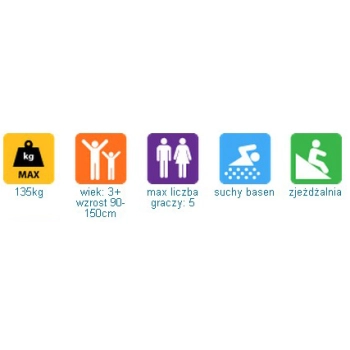 Smocza Przygoda Dmuchaniec Zamek Dmuchany HappyHop Zjeżdzalnia Trampolina