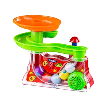 Edukacyjna Fontanna z Piłek - skaczące piłeczki