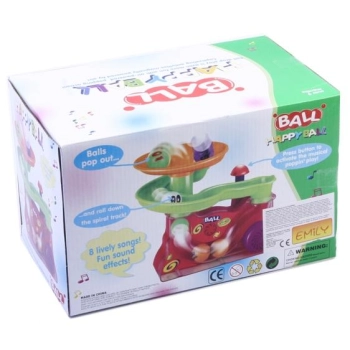 Edukacyjna Fontanna z Piłek - skaczące piłeczki